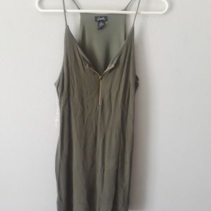 Justify green dress